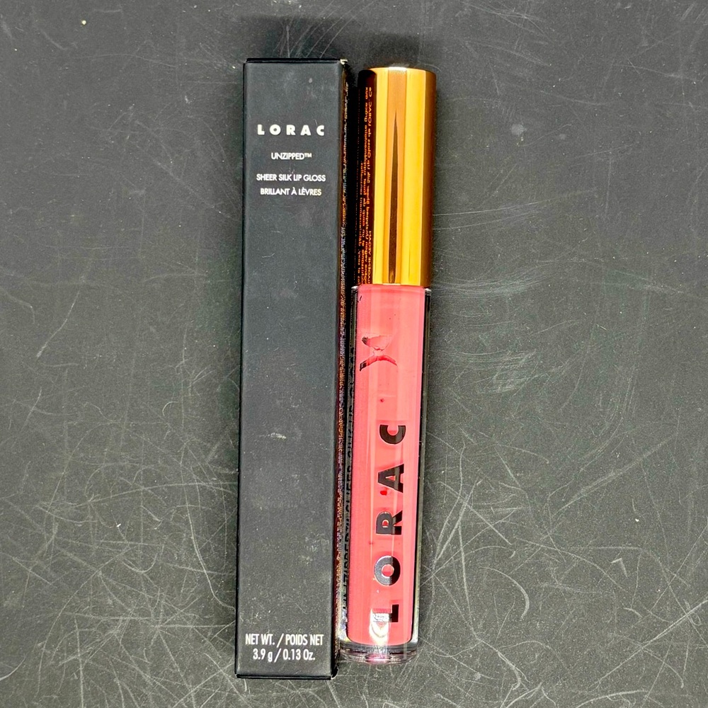 LORAC Lip Gloss Unzipped in Bare DISCONTINUED